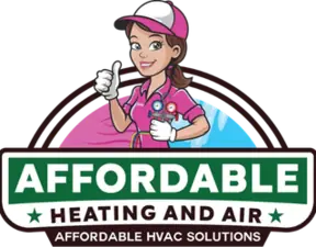 Affordable Heating and Air logo – HVAC contractor serving Los Angeles and Ventura County.