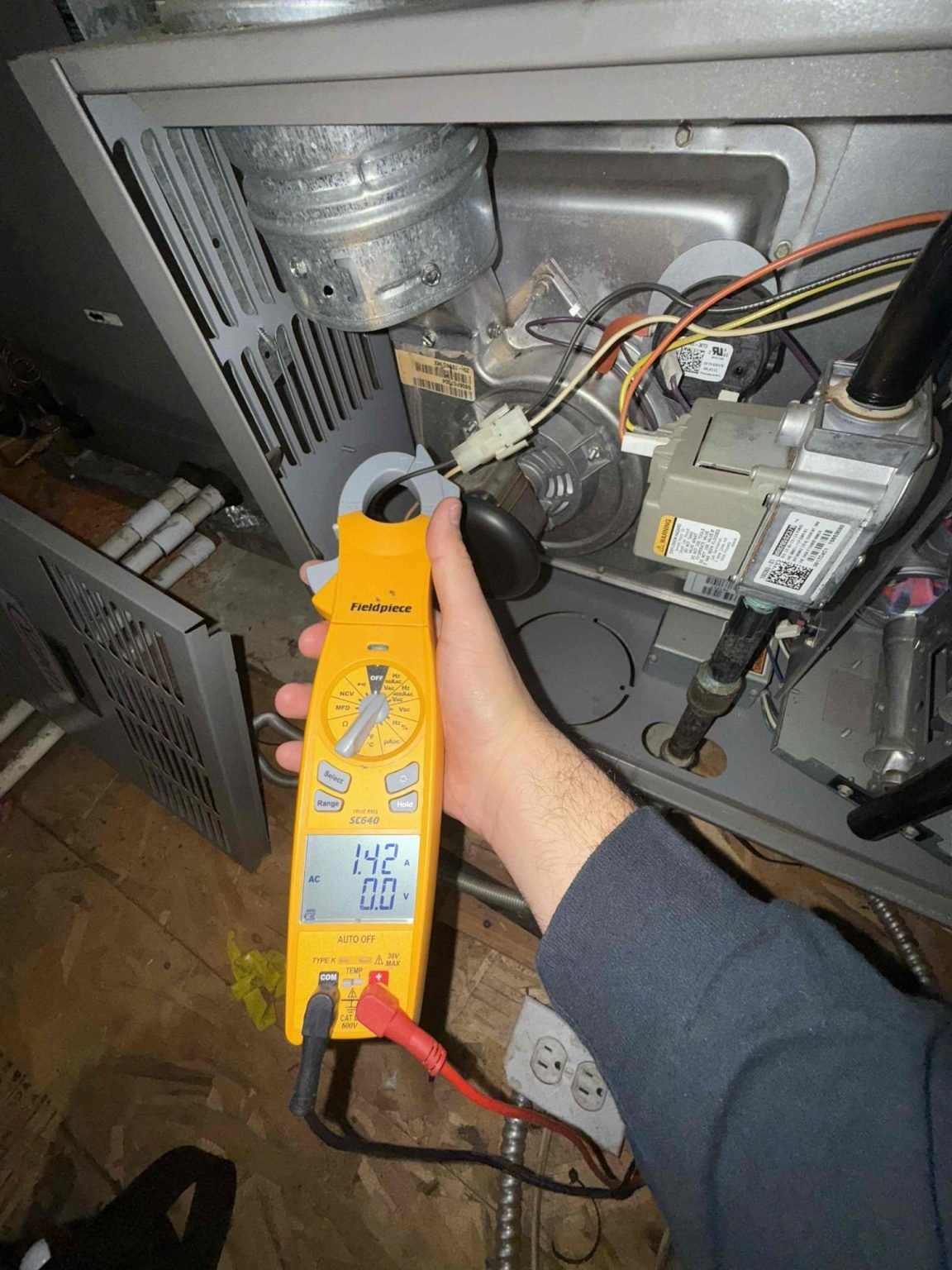 Furnace electrical inspection and heating system check in Van Nuys, LA