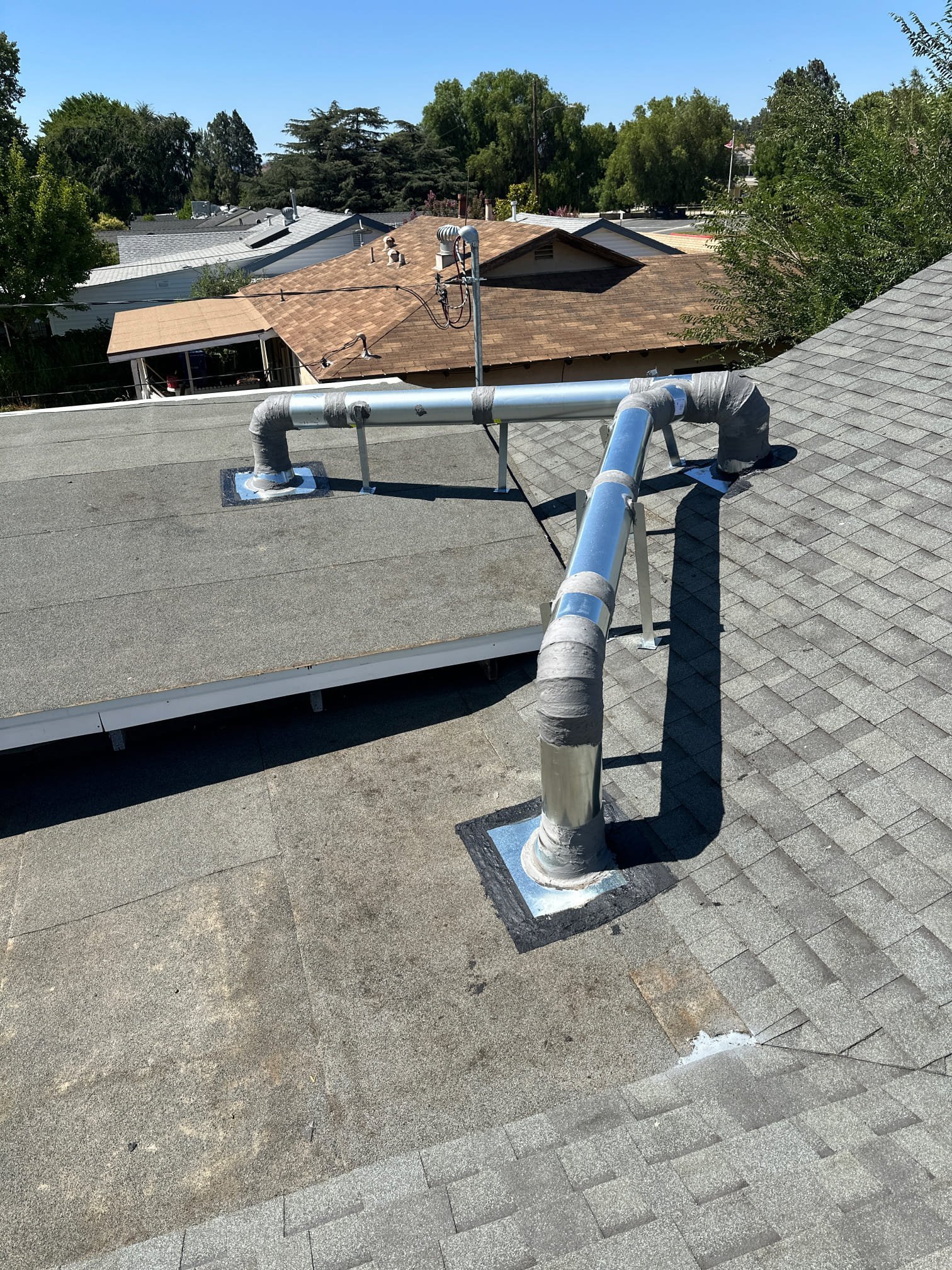 New Rooftop Package Unit installation in Porter Ranch, CA