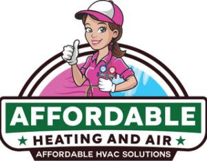 Affordable Heating and Air logo – HVAC contractor serving Los Angeles and Ventura County.