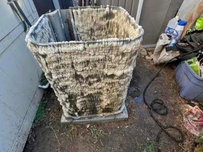 AC coil cleaning and tune-up service completed in Encino CA.