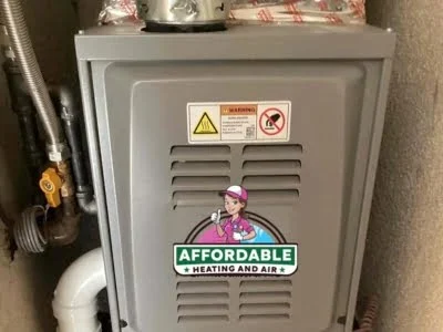 Gas furnace restored to service after repair by Affordable Heating and Air in Woodland Hills, CA.