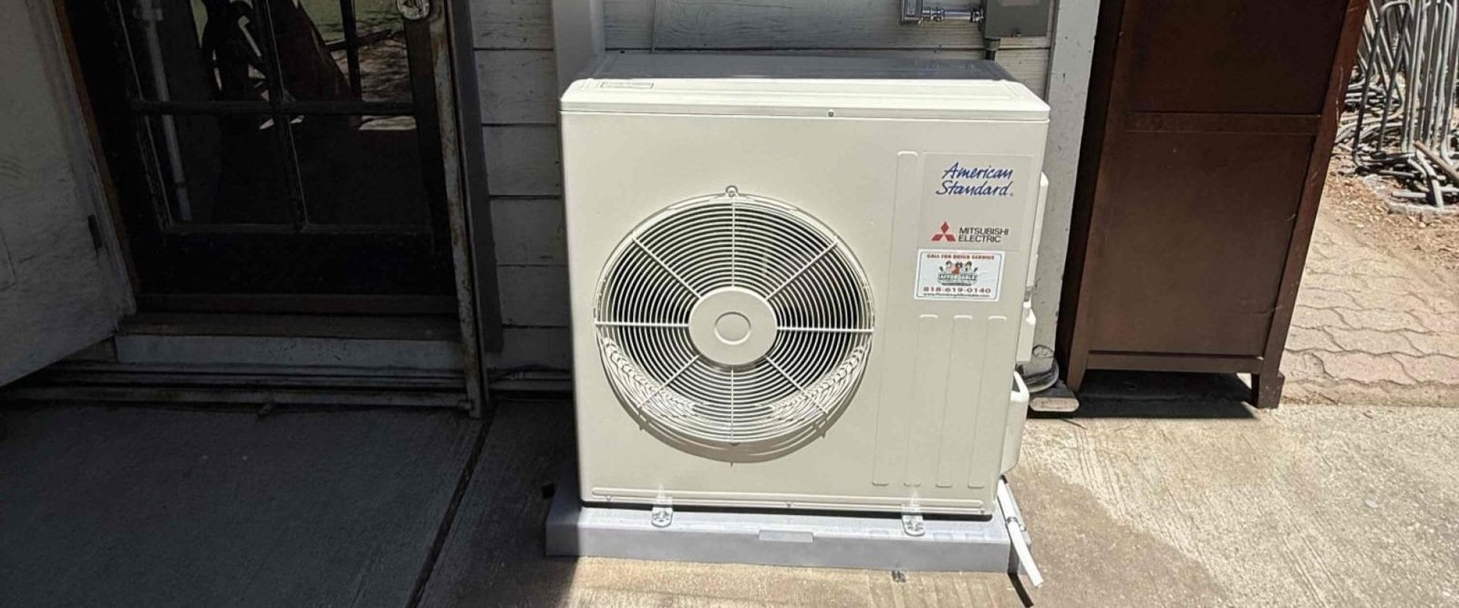 Installed a single zone mini split in Topanga.