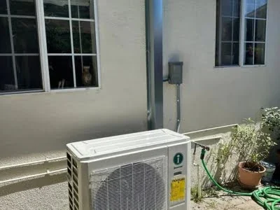 Ductless mini split AC installation completed in Chatsworth CA by Affordable Heating and Air.