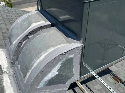 Rooftop package HVAC unit installation completed in Woodland Hills, CA by Affordable Heating and Air.